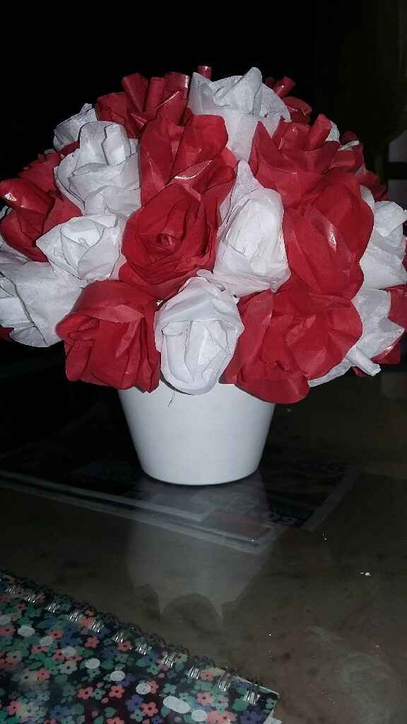 Thème romantique couleur rouge et blanc - 2