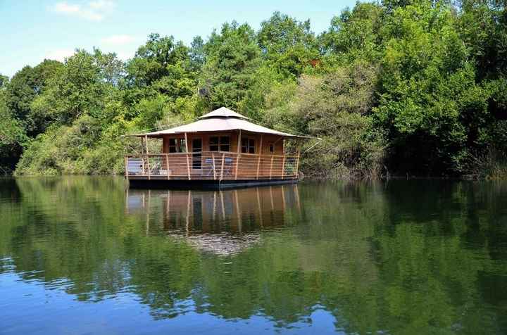 cabane flottante