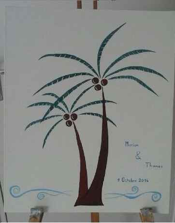 Palmier à empreintes