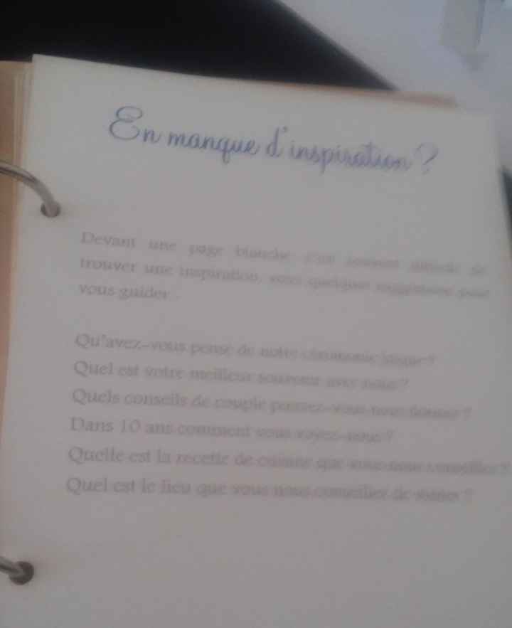 Livre D Or Personnalise Avec Citations Photos Decoration Forum Mariages Net