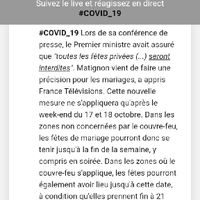 Discours du président le 14 octobre 2020 - 1