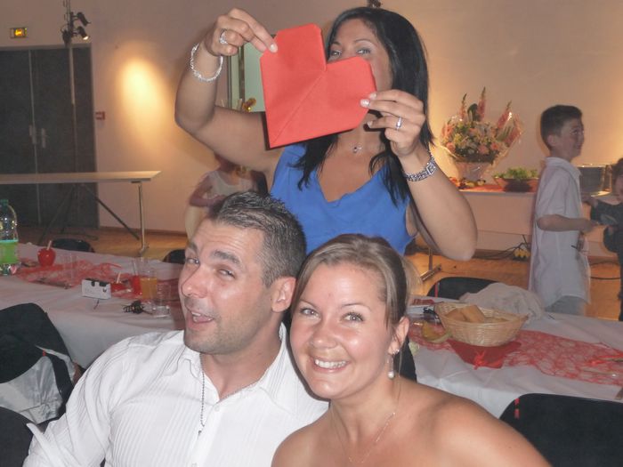 effet avec la serviette