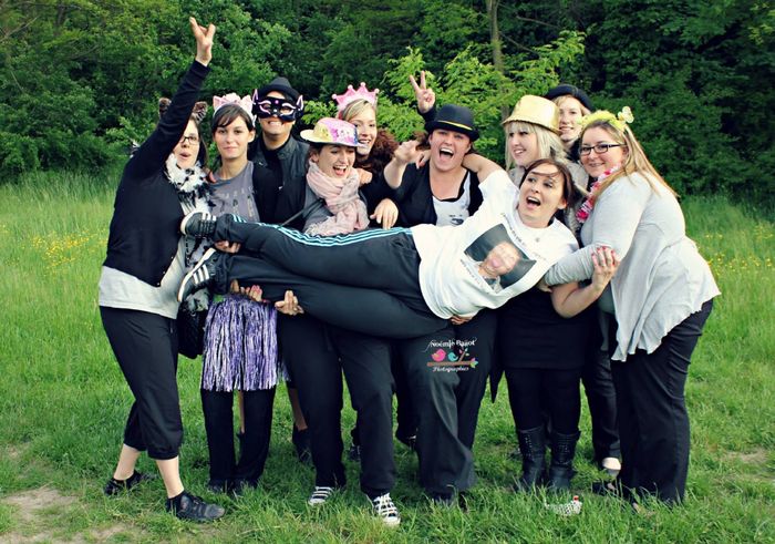Idée photo chez un photographe pour un EVJF