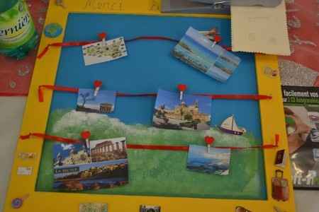 Déco pour remercier les invités