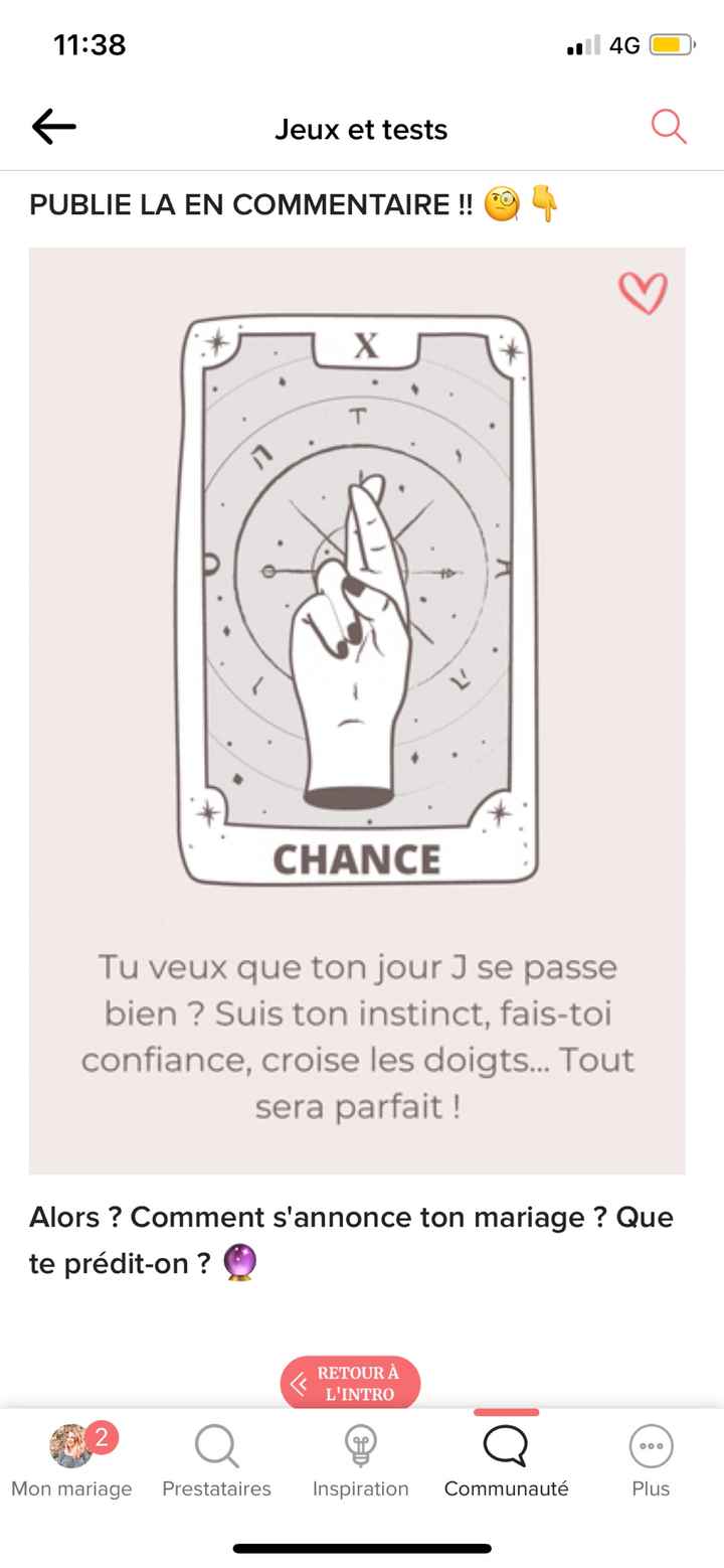 La chance te sourit 🔮😃 - 1