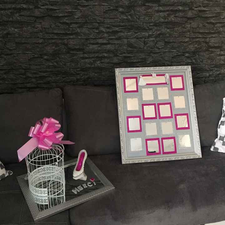 Urne et plan de table - 1