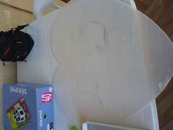 coeur en papier crepon 