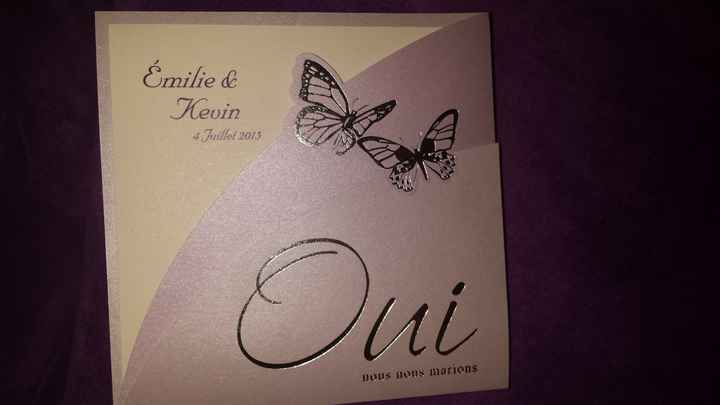 Photo de vos faire part!!!!! - 2