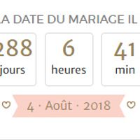 jours avant mariage le 19 10 2017