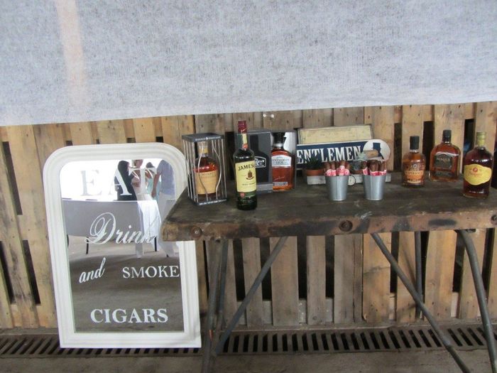 bar à whisky et rhum