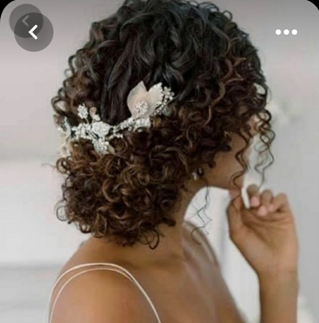 Coiffure mariée curly/afro - 3