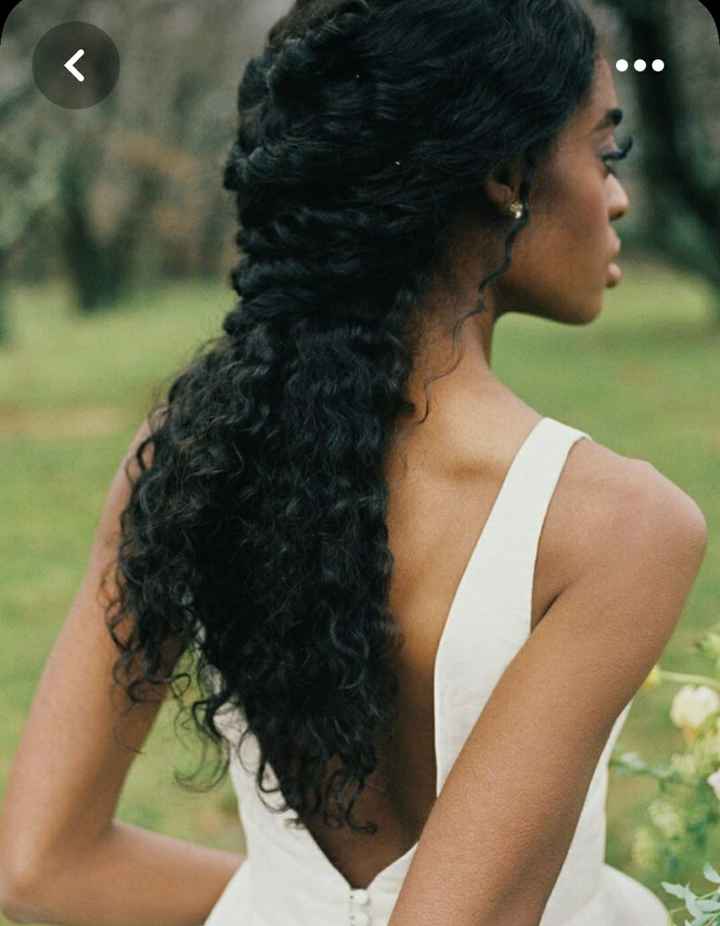 Coiffure mariée curly/afro - 4