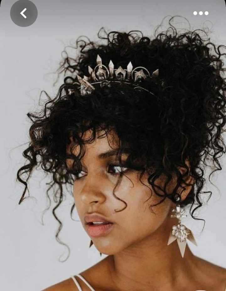 Coiffure mariée curly/afro - 5