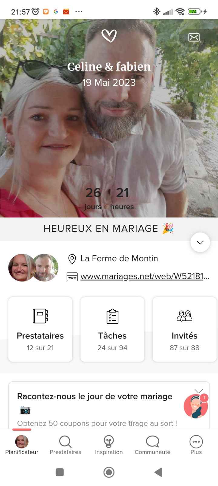 Capture depuis l'application mobile ton compte à rebours et partage-le ⏳😍 - 1