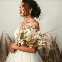 Coiffure mariée curly/afro - 1