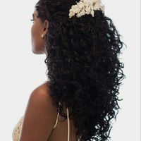 Coiffure mariée curly/afro - 2