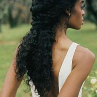 Coiffure mariée curly/afro - 4