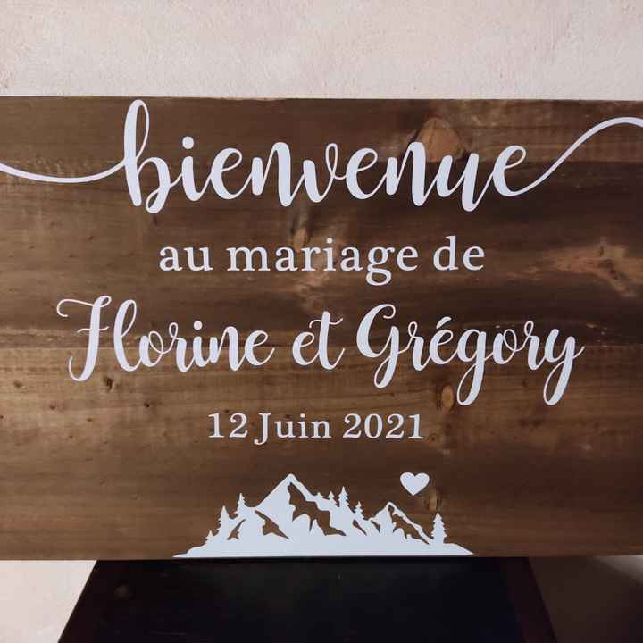 Panneau de bienvenue ! - 1