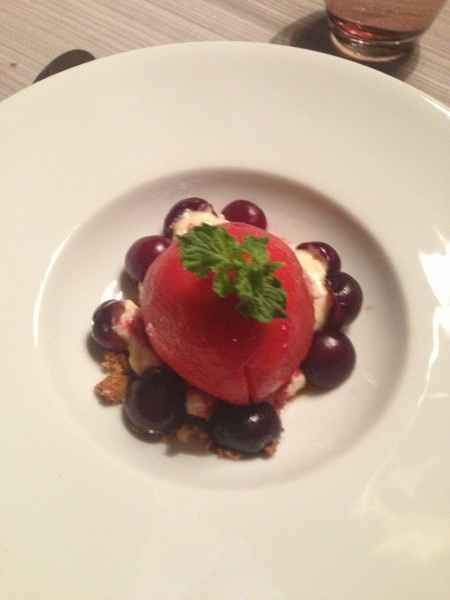 Un des déssert du Domaine 