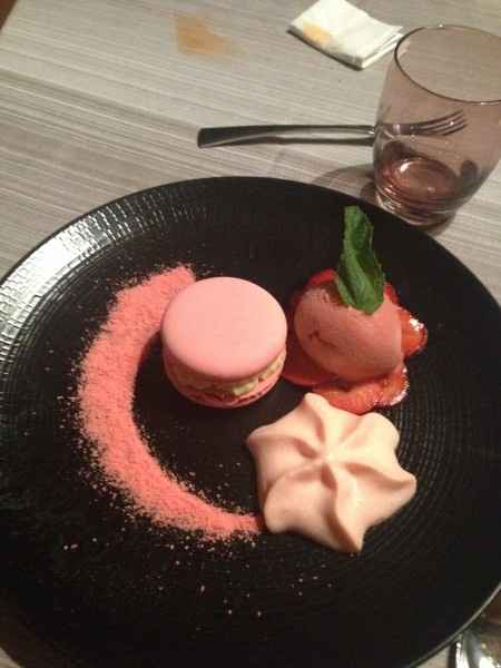 Un des dessert du Domaine 
