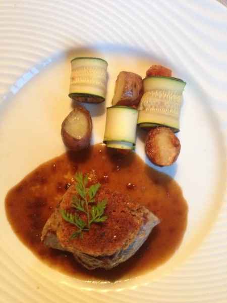 Un des plat du Domaine