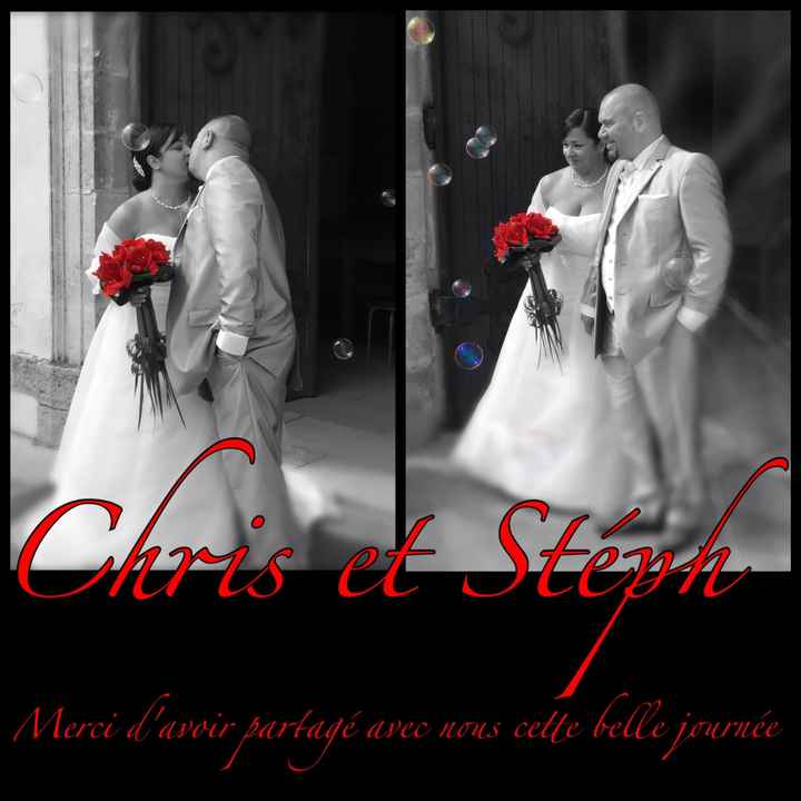 Carte de remerciement 