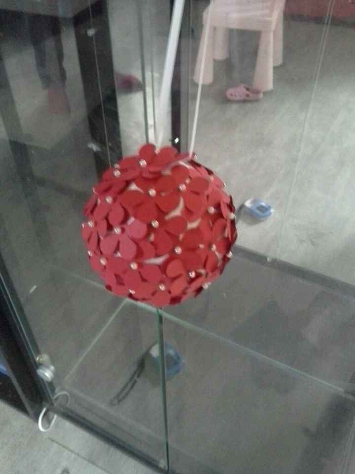 Tuto boule de fleurs papier - 4