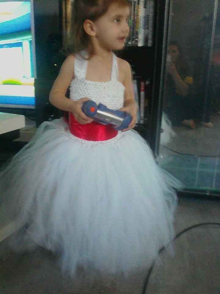 La robe de ma 1ère princesse recu - 1