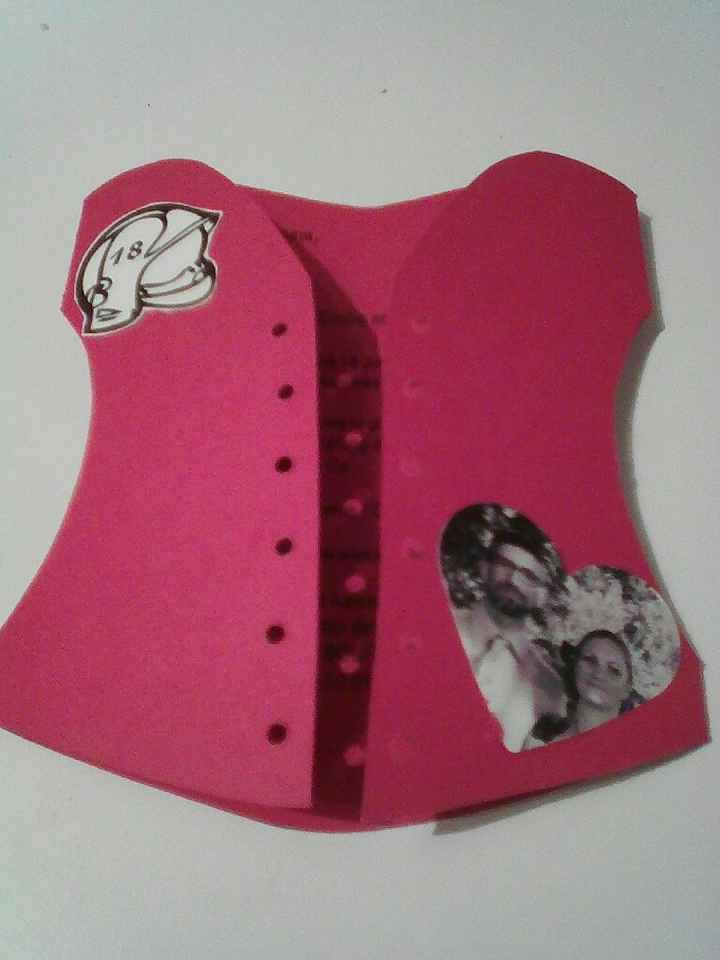 Faire part thème pompier - 2