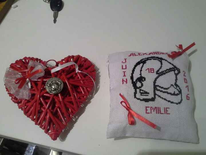 Dyi coussins d'alliances - 1