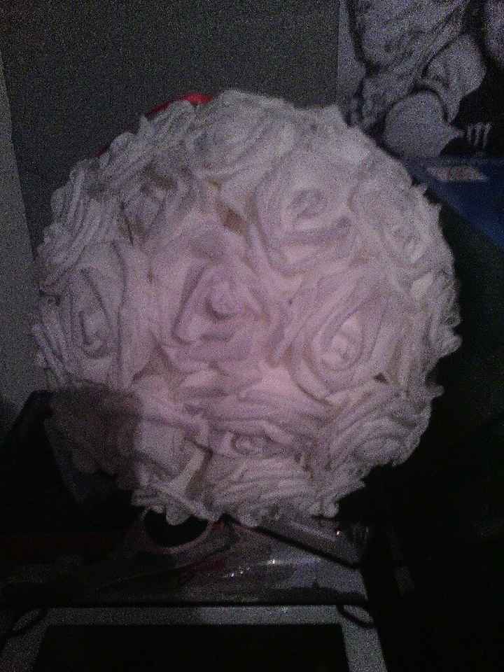 Boule de fleurs dyi - 1