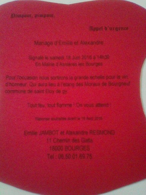 Votre avis pour mon faire part - 2