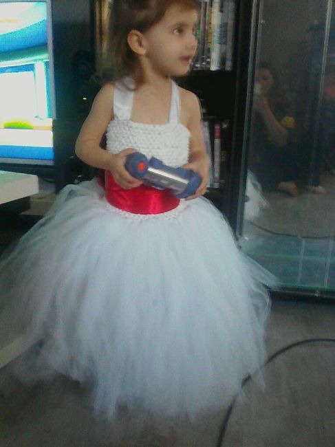 La robe de ma 1ère princesse recu - 1