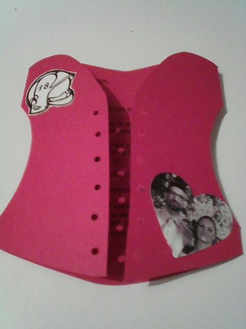 Faire part thème pompier - 2