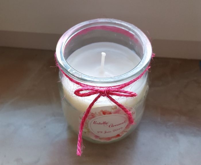 Préparation des bougies - 2