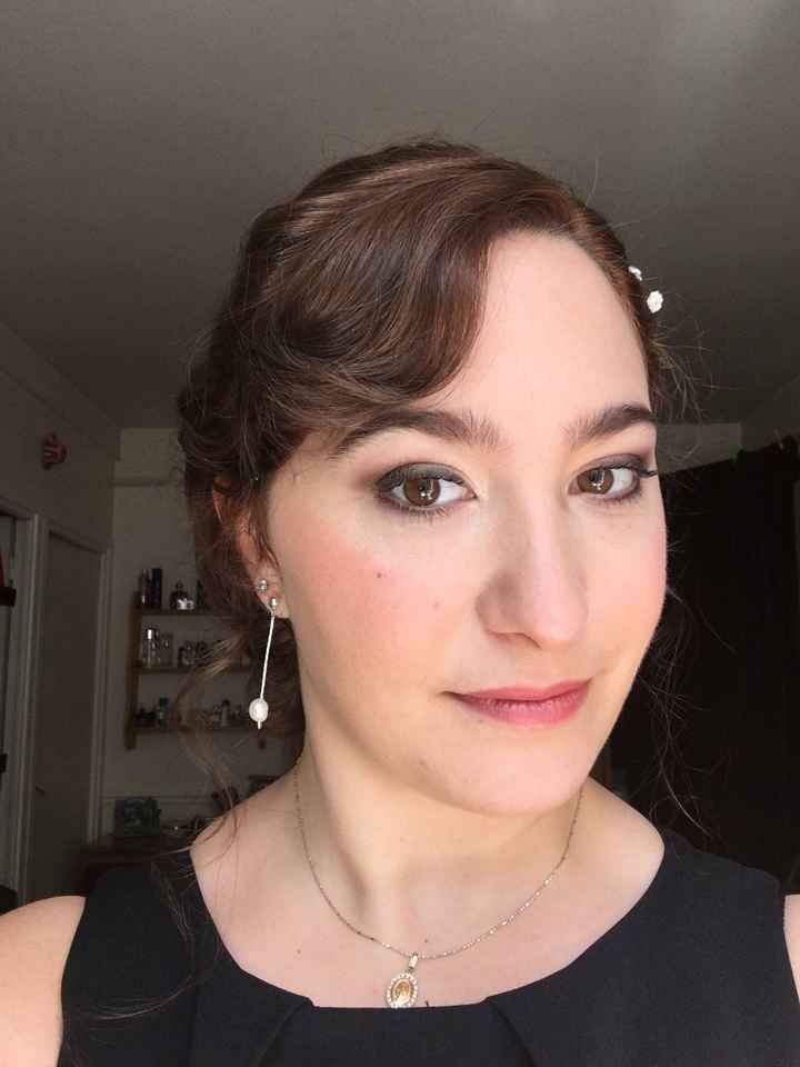 Essai coiffure et maquillage - 1