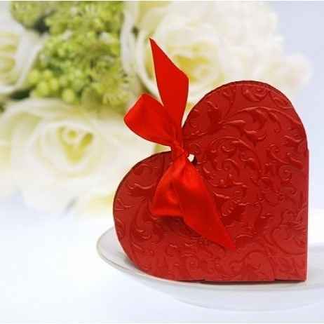 Contenant dragé coeur