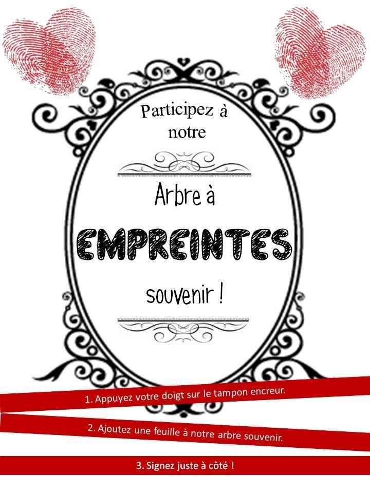 Arbre  empreinte