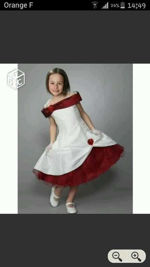 Robes demoiselles d'honneur enfant - 1