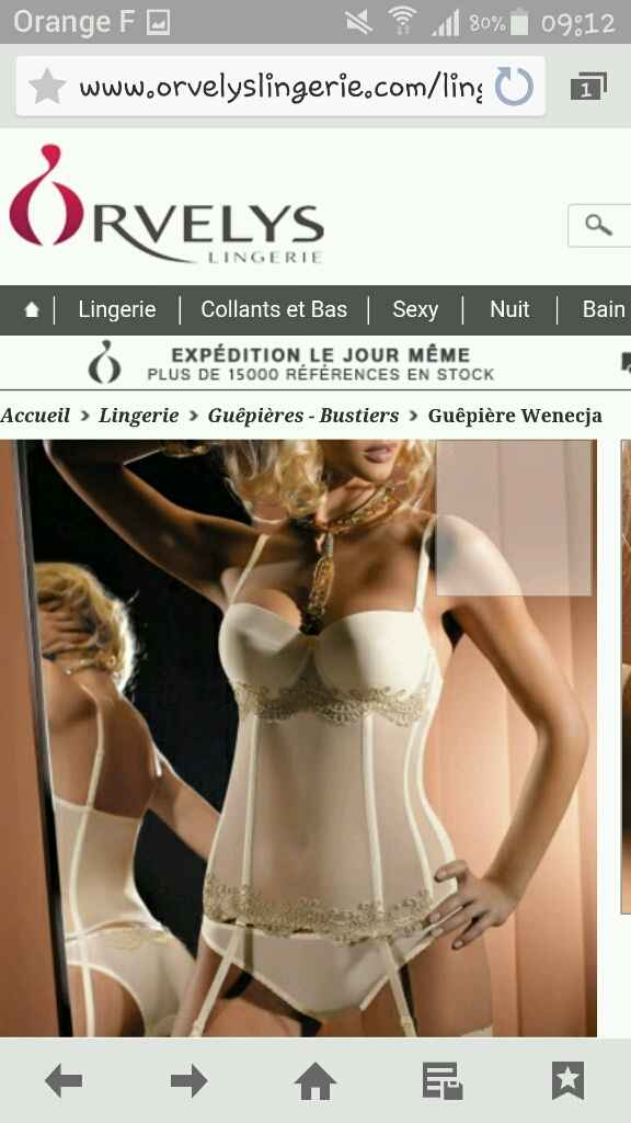 Bustier et les dessous - 1