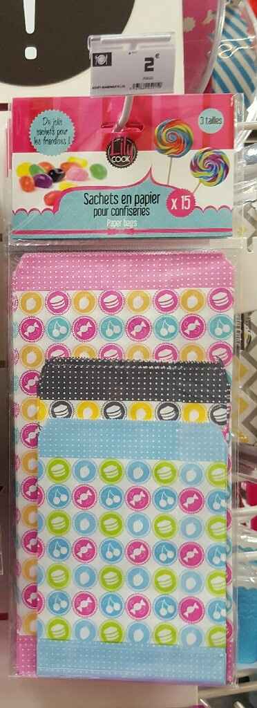 Petits sachets plastique pour bonbon - 1
