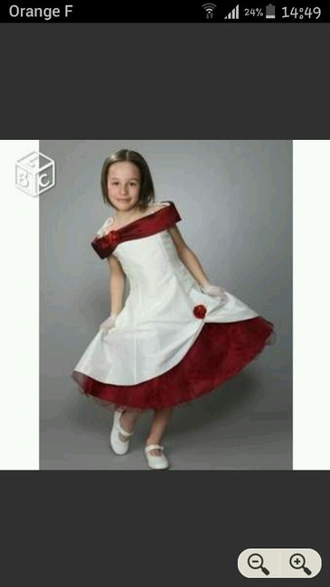 Robes demoiselles d'honneur enfant - 1