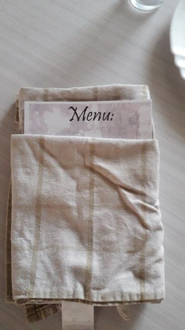 Disposer Les menus - 1