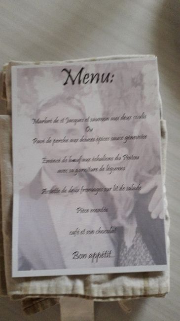 Disposer Les menus - 2
