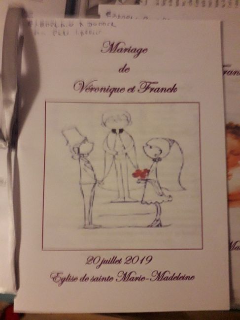 Livret de messe - 1