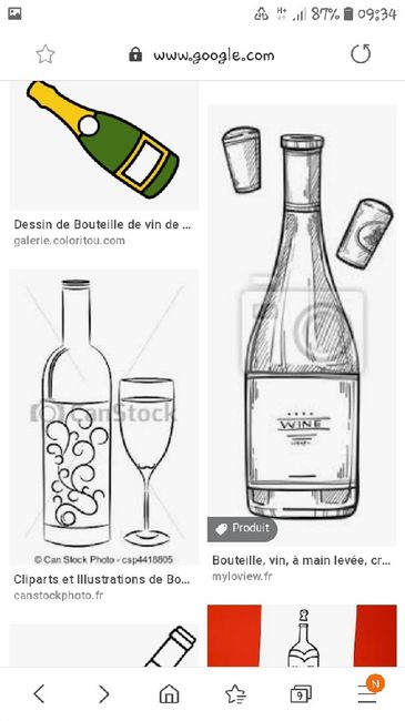 Livre d'or thème vin - 1