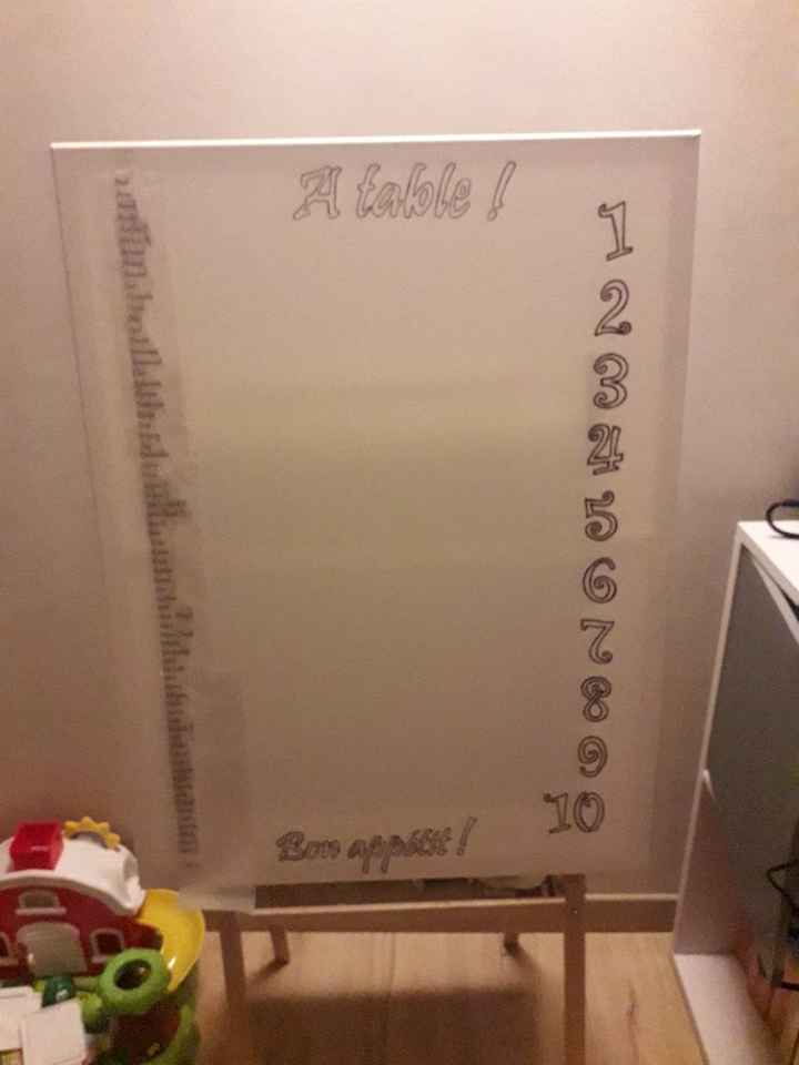 diy du jour et table livre d’or - 1
