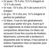 Or Blanc vs Or Jaune - 1