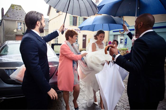 Mariage sous la pluie juste sublime - 1