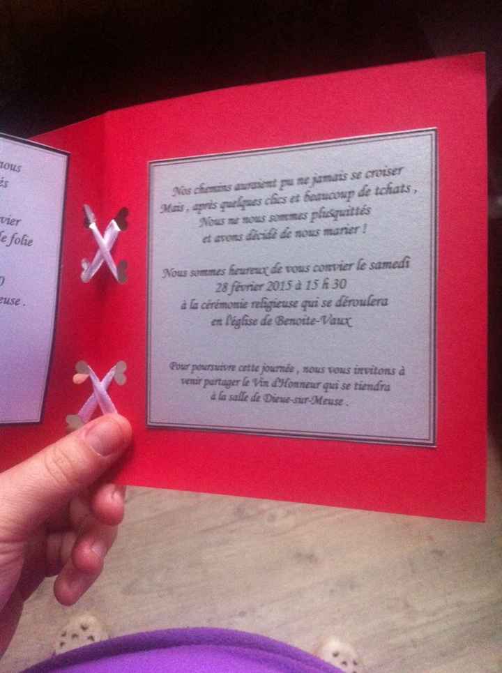 Photo de vos faire part!!!!! - 3